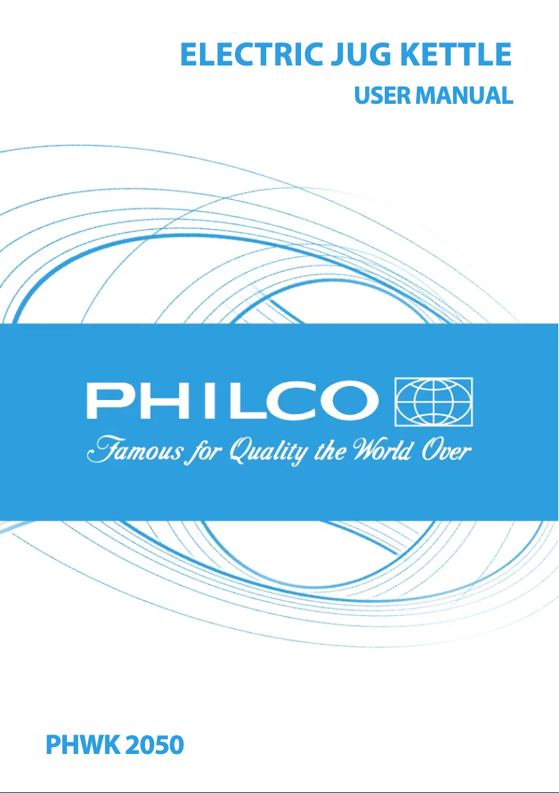 Página 1 del manual Manual de usuario Philco PHWK 2050