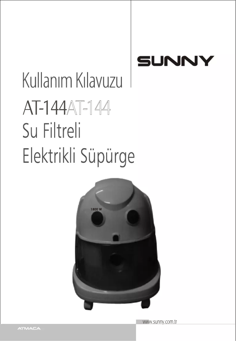 Image de la première page du manuel de l'appareil AT-144