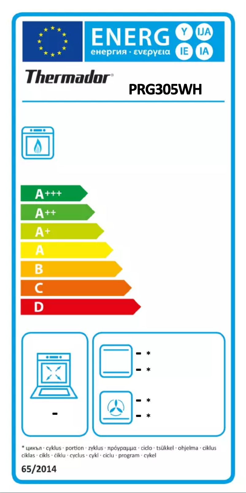 Image de la première page du manuel de l'appareil Pro Harmony PRG305WH
