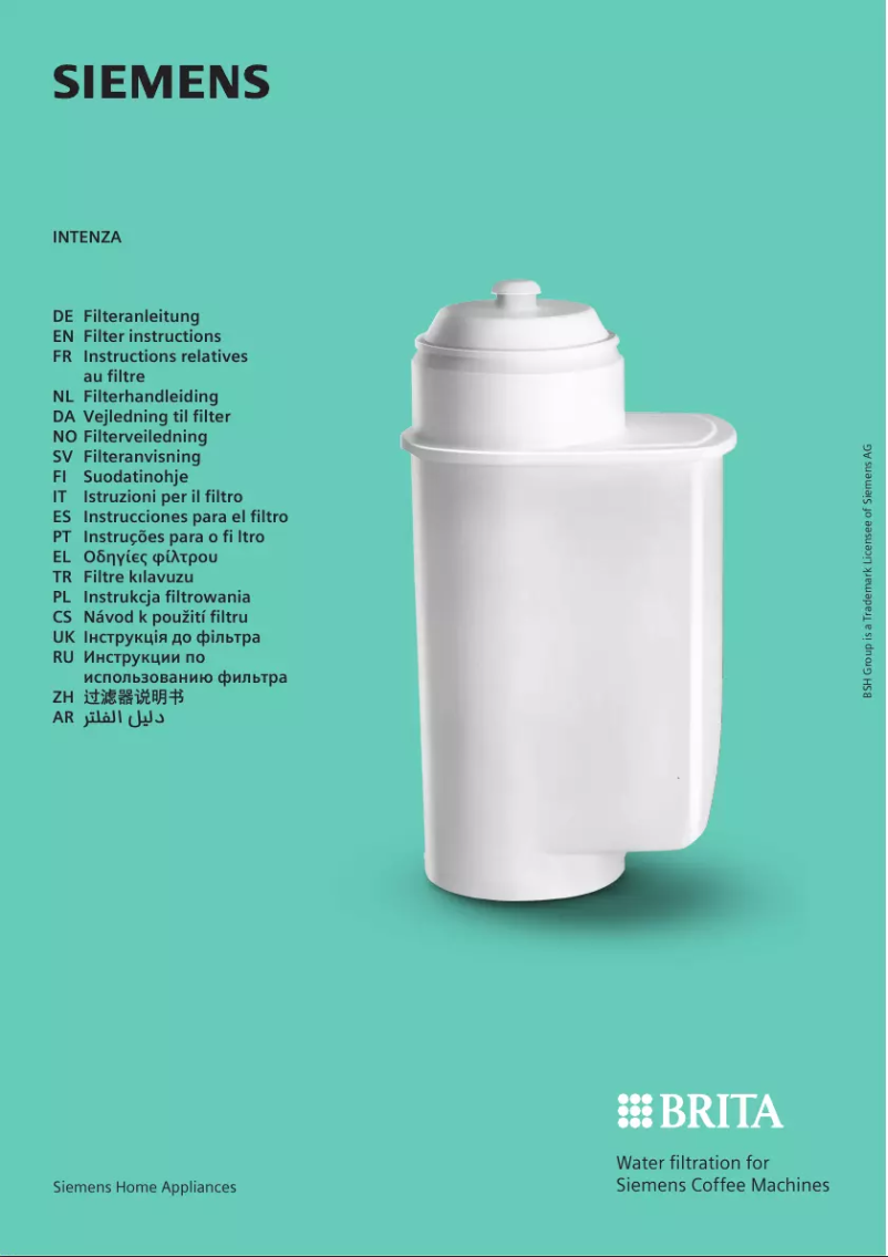 Image de la première page du manuel de l'appareil TP705GB1