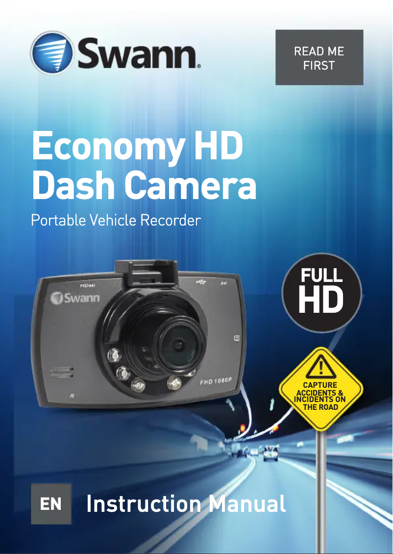 Page 1 de la notice Manuel utilisateur Swann SWADS-130DCM