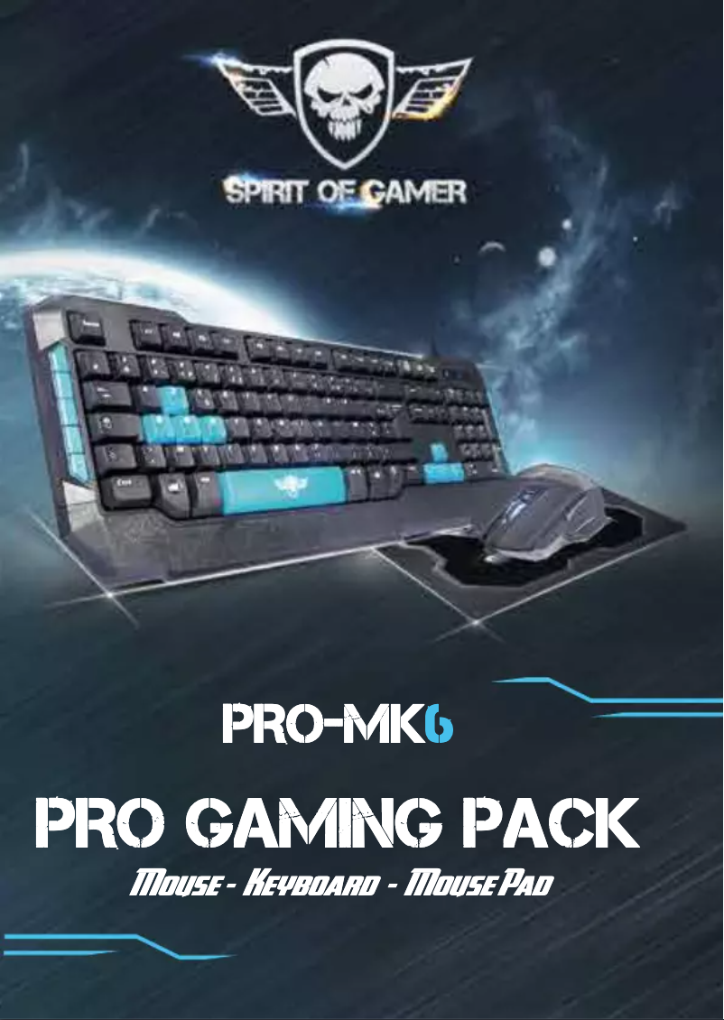 Imagen de la primera página del manual del dispositivo PRO-MK6