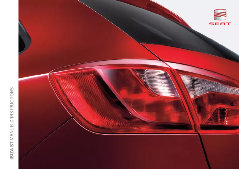 Page 1 de la notice Manuel utilisateur Seat Ibiza ST (2011)