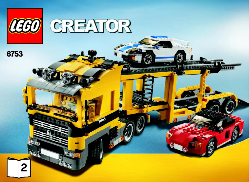 Page n°1 - Manuel utilisateur Lego Highway Transport