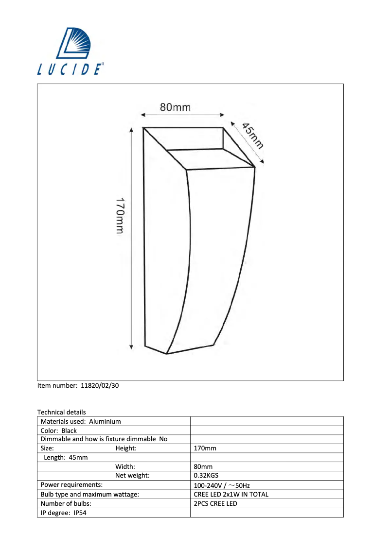 Image de la première page du manuel de l'appareil Twan 11820/02/30