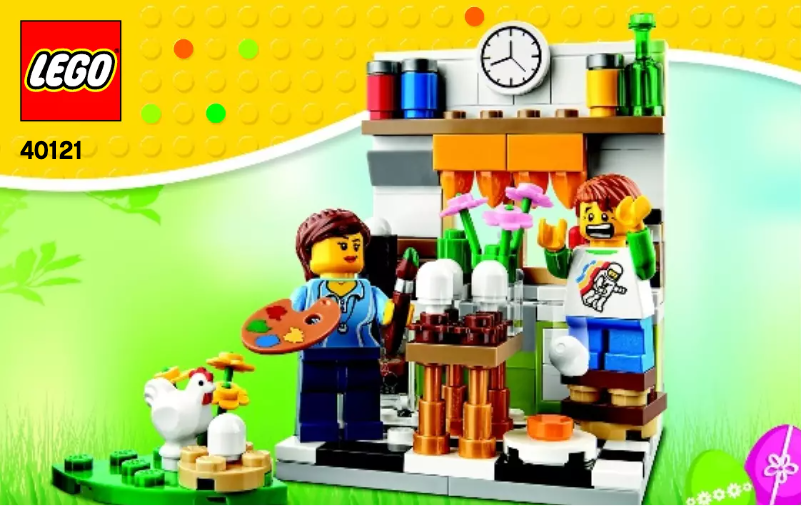Page n°1 - Manuel utilisateur Lego Seasonal 40121