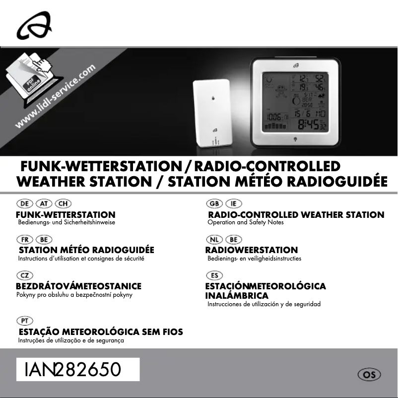 Página 1 del manual Manual de usuario Auriol IAN 282650