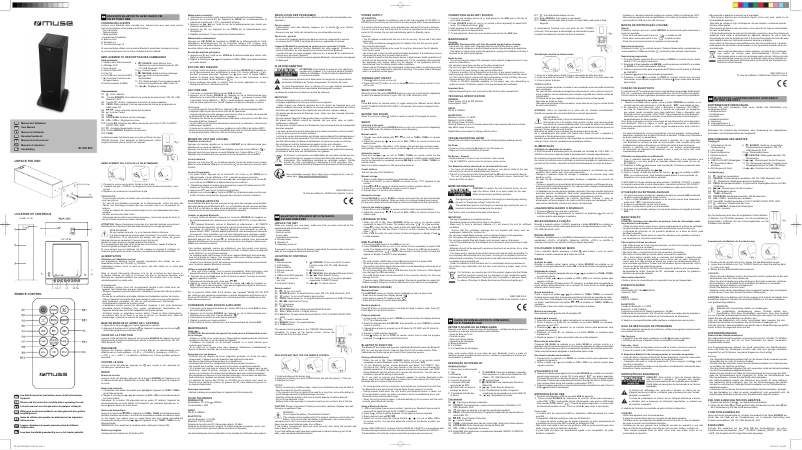 Image de la première page du manuel de l'appareil M-1190 BTC