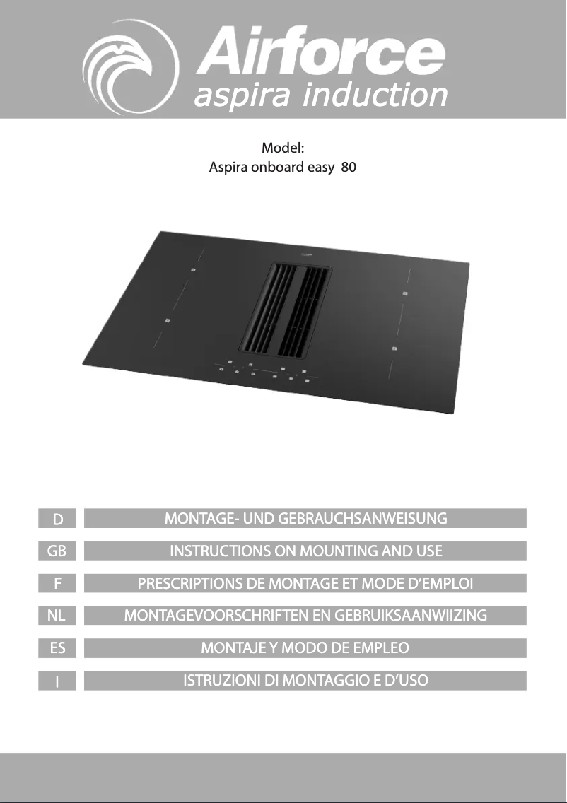 Page 1 de la notice Manuel utilisateur Airforce Aspira onboard easy  80
