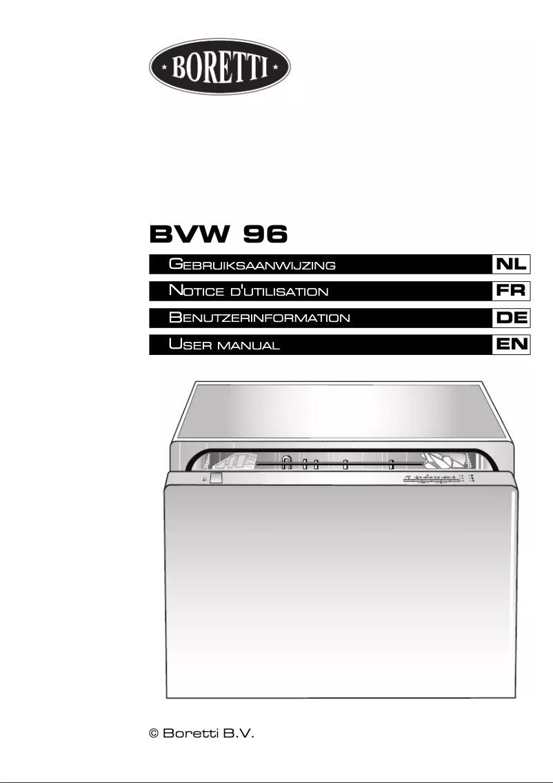 Page 1 de la notice Manuel utilisateur Boretti BVW 96