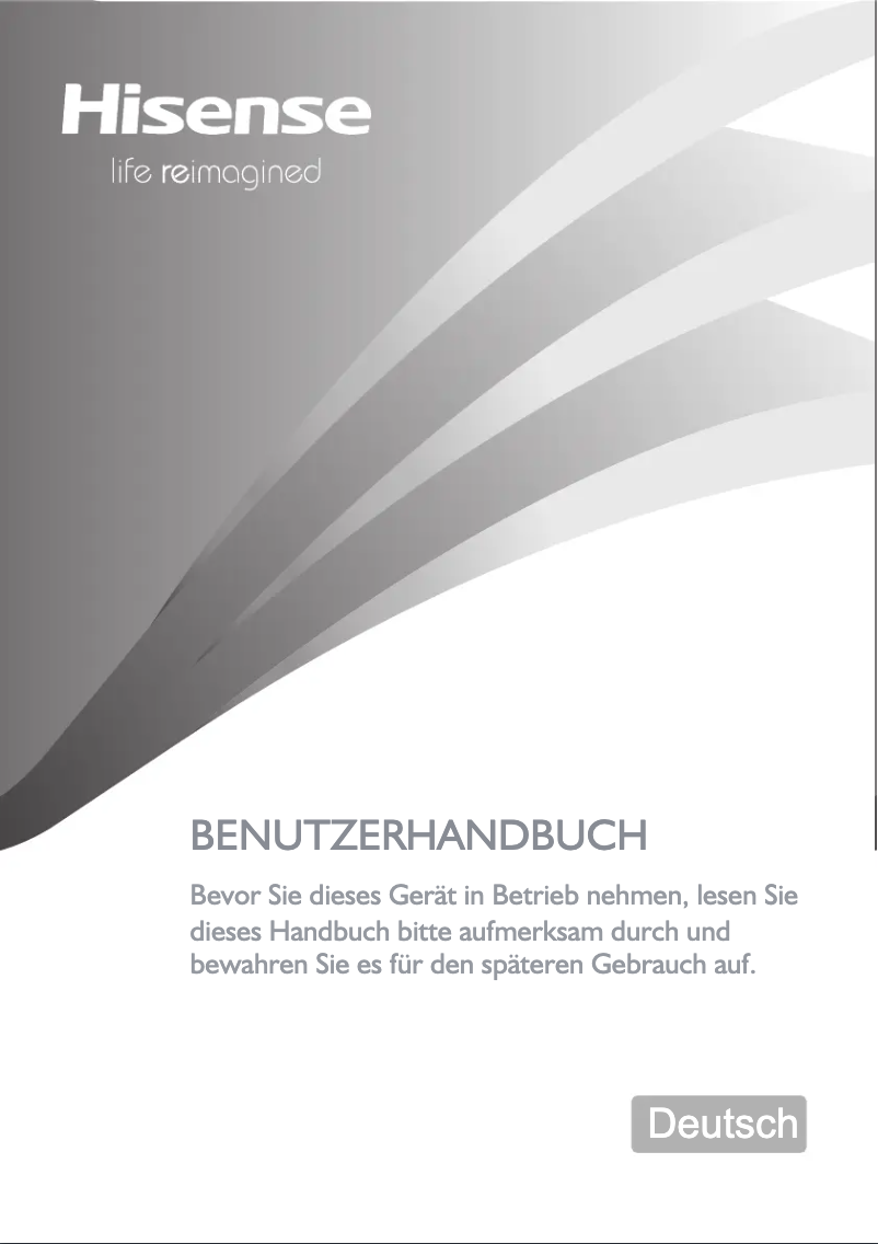 Page 1 de la notice Manuel utilisateur Hisense MKGNF 378 A+ EL