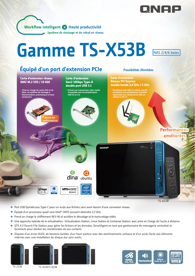 Image de la première page du manuel de l'appareil TS-653B