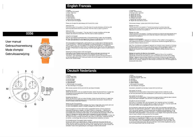 Page 1 de la notice Manuel utilisateur Davis 0056