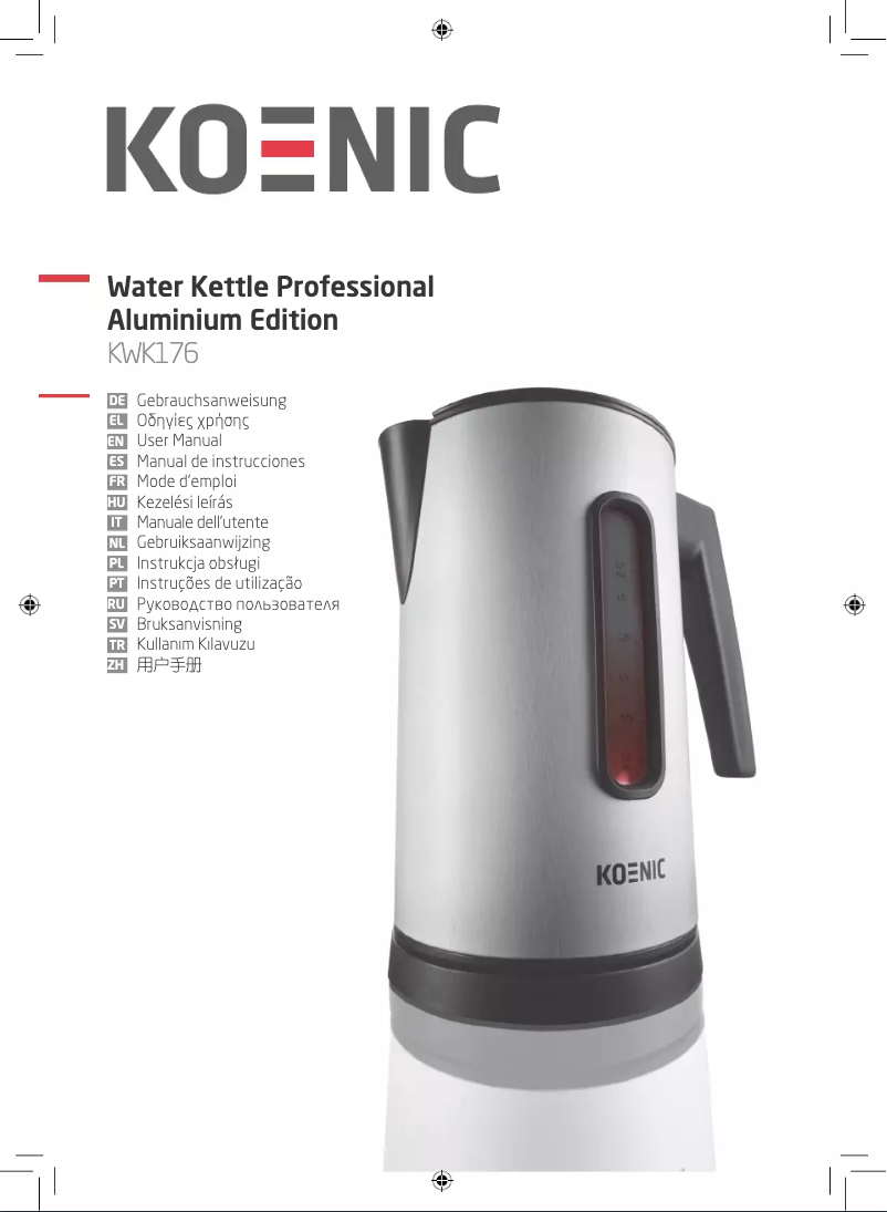 Página 1 del manual Manual de usuario Koenic KWK176