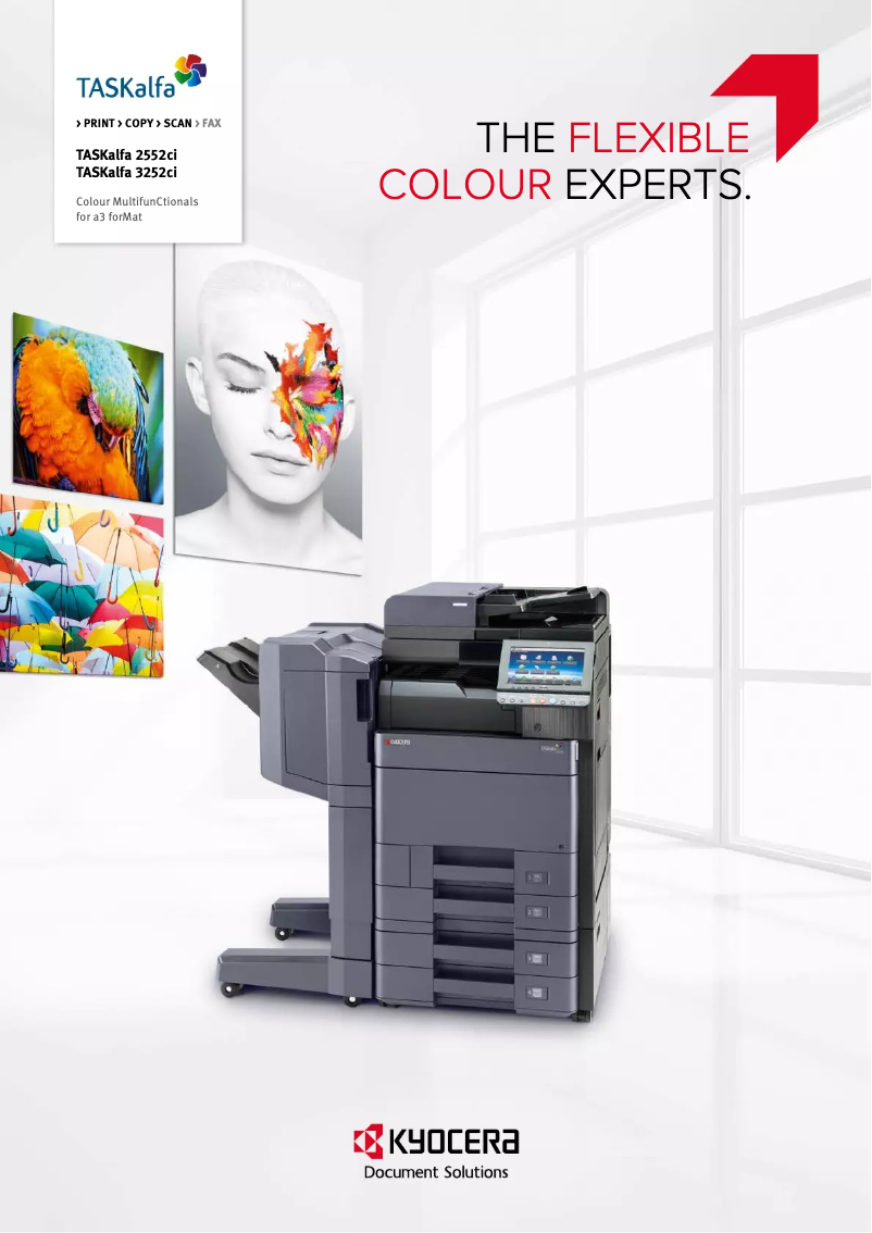 Image de la première page du manuel de l'appareil TASKalfa 3252CI