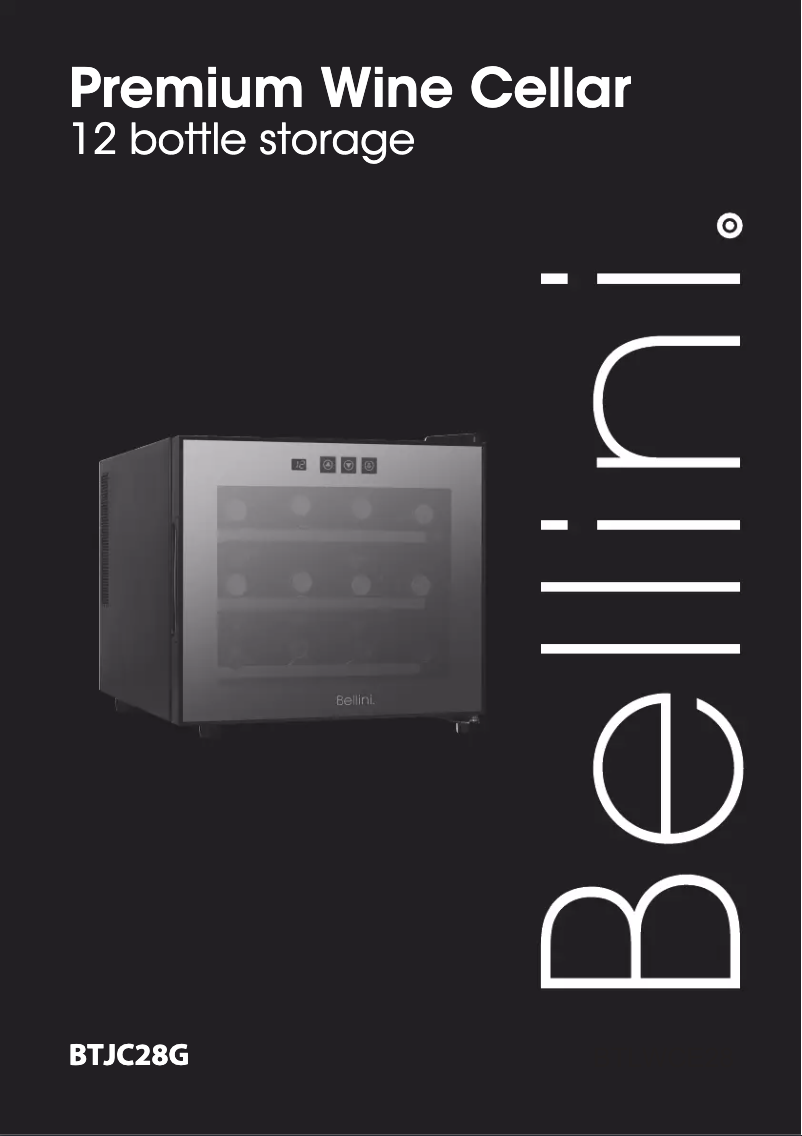 Image de la première page du manuel de l'appareil BTJC28G