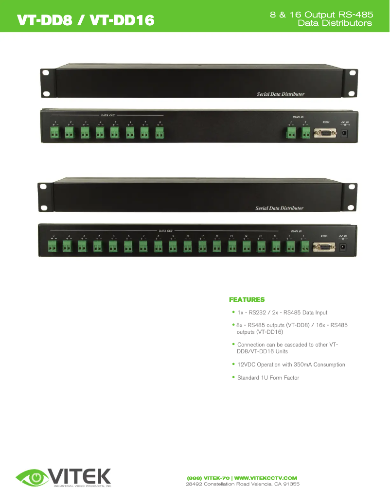 Page 1 de la notice Manuel utilisateur Vitek VT-DD16