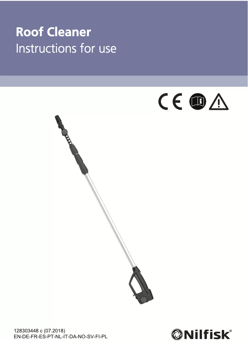 Page n°1 - Manuel utilisateur Nilfisk C&C Tornado