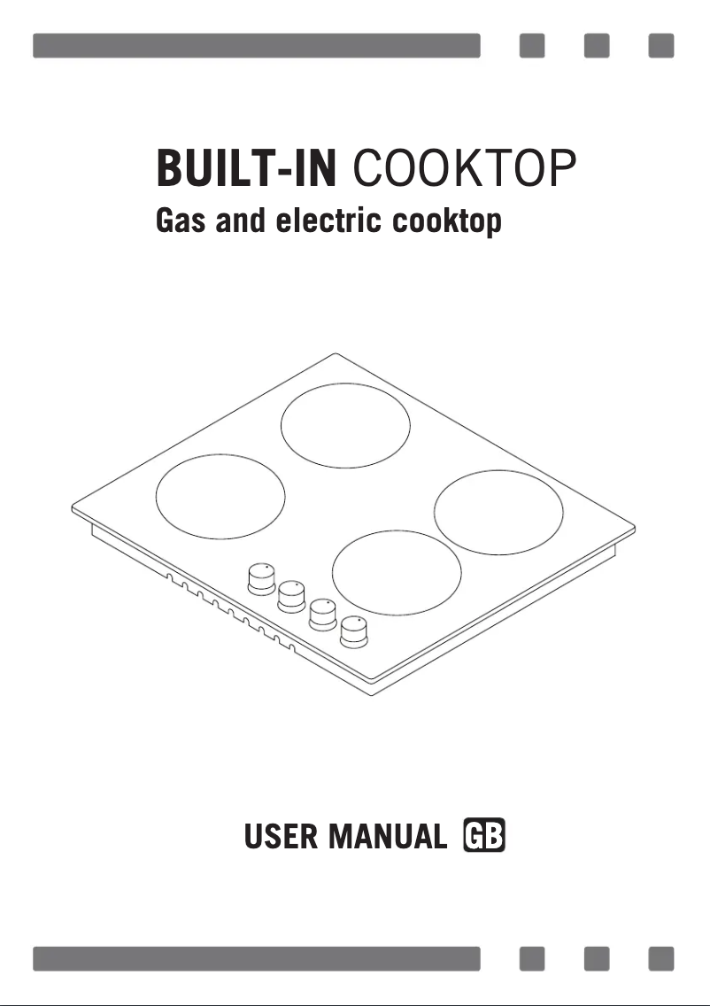 Página 1 del manual Manual de usuario Rosieres RMGH31TF
