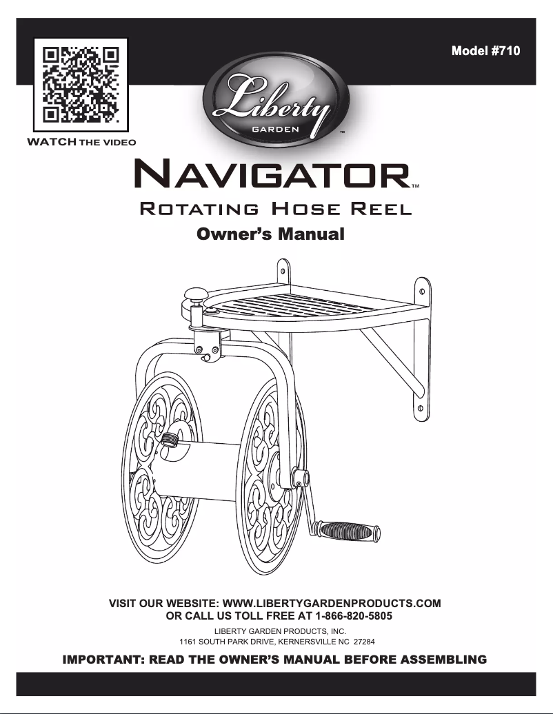 Page 1 de la notice Manuel utilisateur Liberty 710