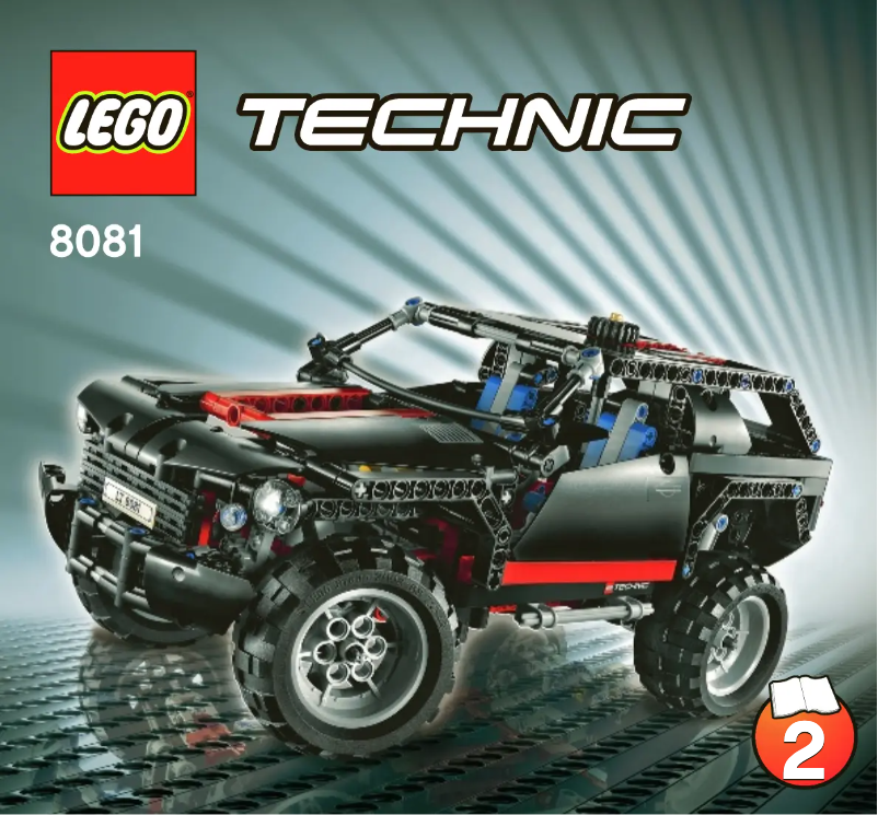 Page 1 de la notice Manuel utilisateur Lego Technic 8081