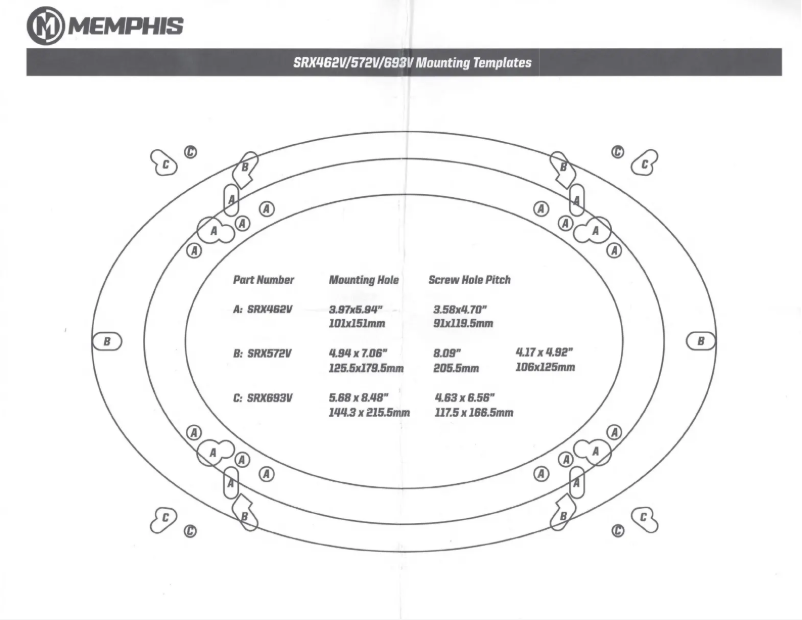 Página 1 del manual Manual de usuario Memphis Audio SRX572V