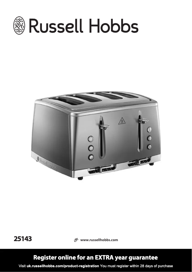 Page n°1 - Manuel utilisateur Russell Hobbs Eclipse 25143