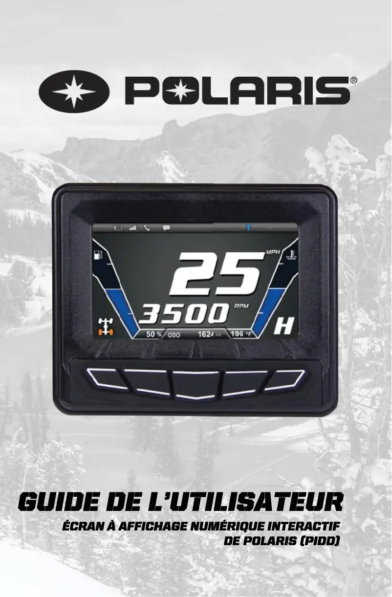 Page 1 de la notice Manuel utilisateur Polaris 600 Switchback Pro-S (2016)