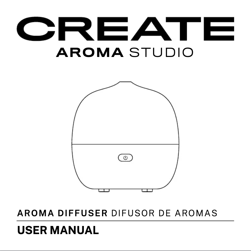 Image de la première page du manuel de l'appareil AROMA STUDIO