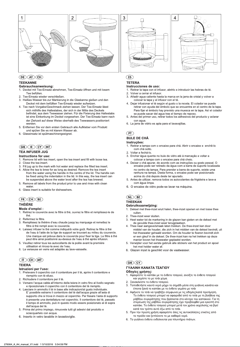 Page n°1 - Manuel utilisateur Ernesto HG01167A