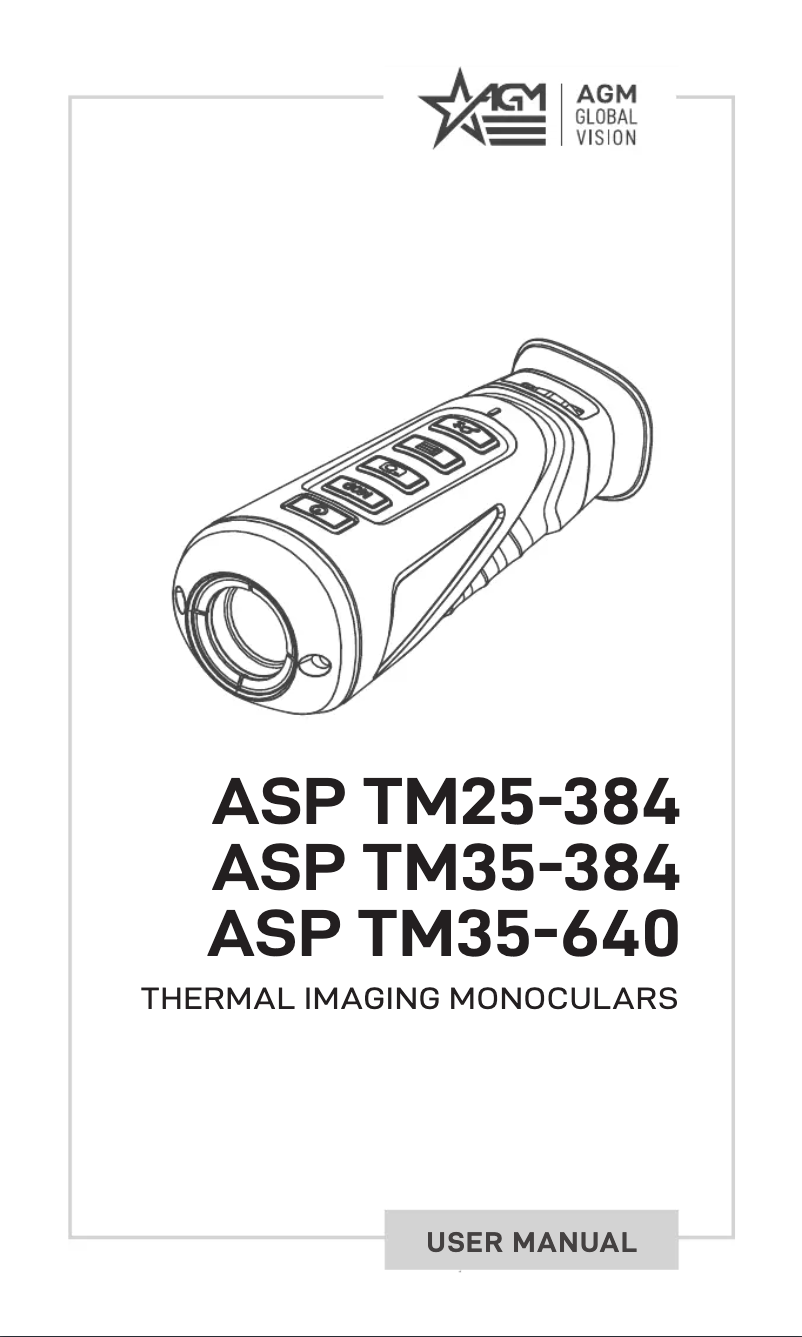 Page n°1 - Manuel utilisateur AGM ASP TM35-640
