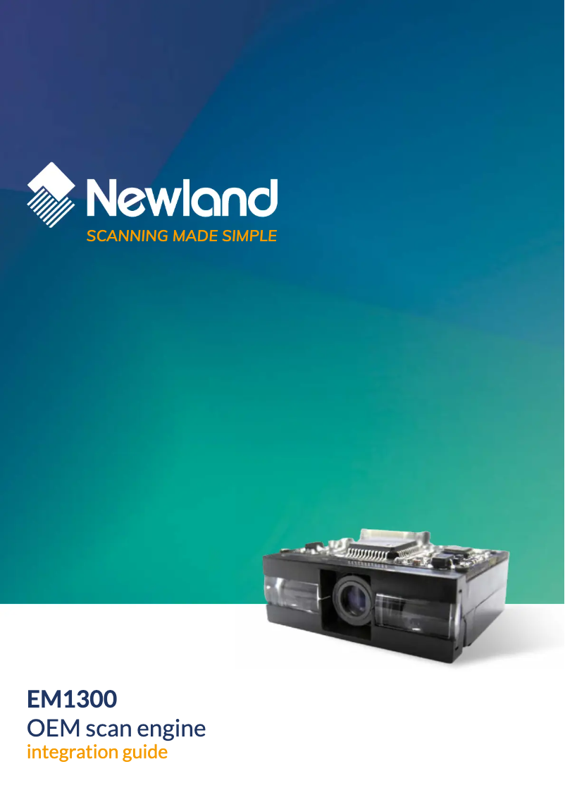 Página 1 del manual Manual de usuario Newland EM1300