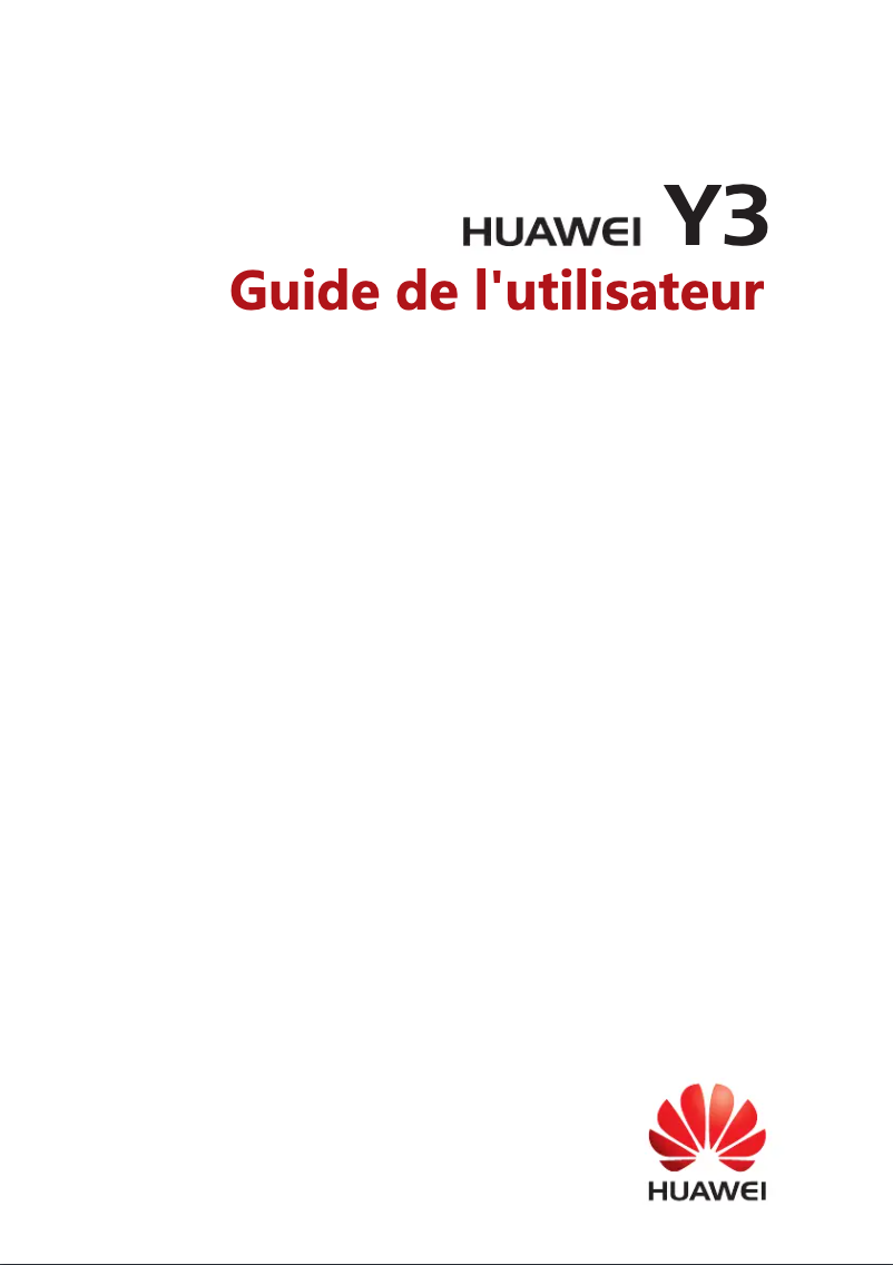 Page n°1 - Manuel utilisateur Huawei Y360