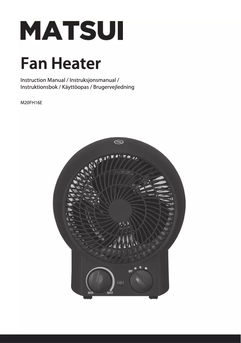 Página 1 del manual Manual de usuario Matsui M20FH16E