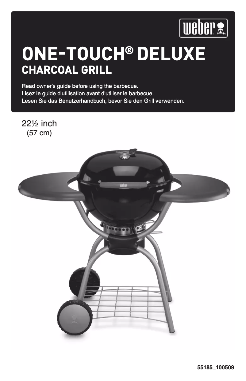 Image de la première page du manuel de l'appareil One-Touch De luxe 57cm