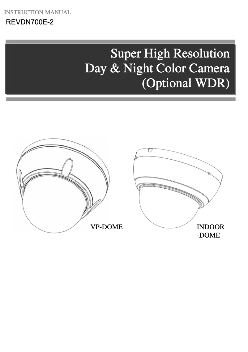 Page 1 de la notice Manuel utilisateur REVO REVDN700E-2