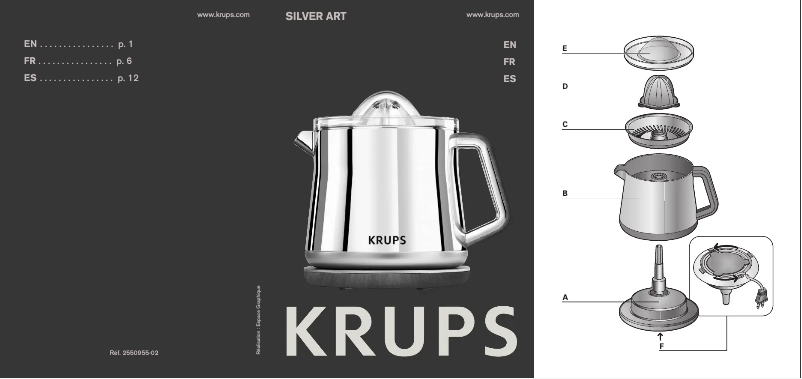 Image de la première page du manuel de l'appareil Silver Art ZX800E