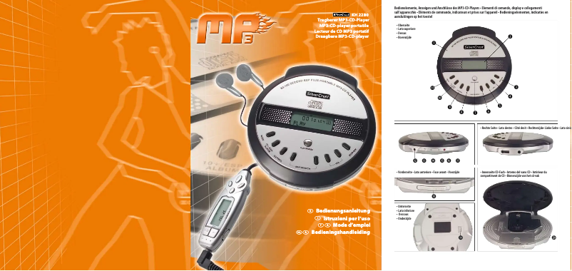 Page 1 de la notice Manuel utilisateur SilverCrest KH 2280