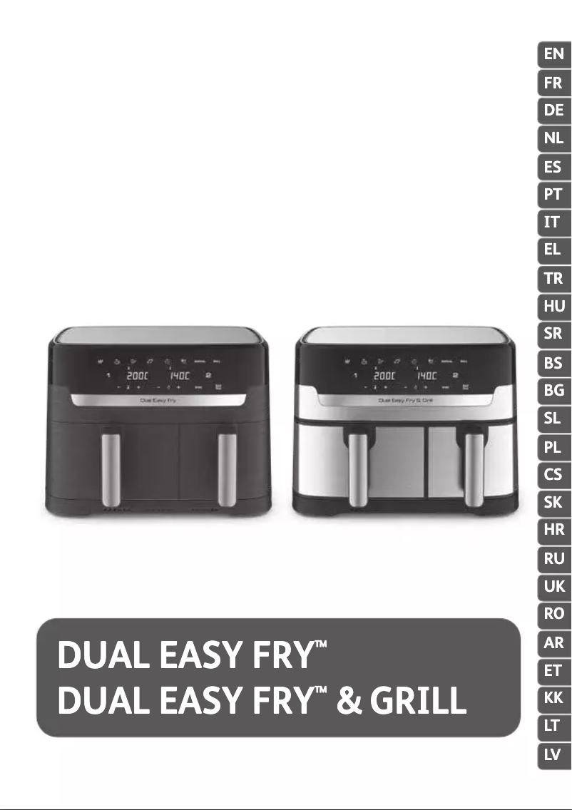 Page 1 de la notice Manuel utilisateur Moulinex Easy Fry EZ905B