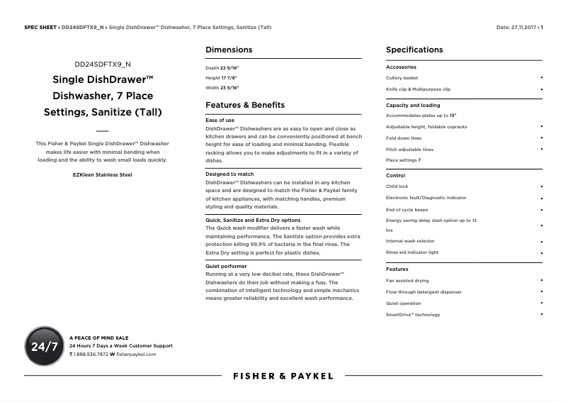 Image de la première page du manuel de l'appareil DD24SDFTX9_N