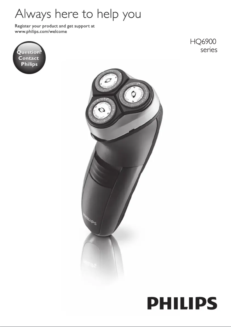 Imagen de la primera página del manual del dispositivo HQ6927