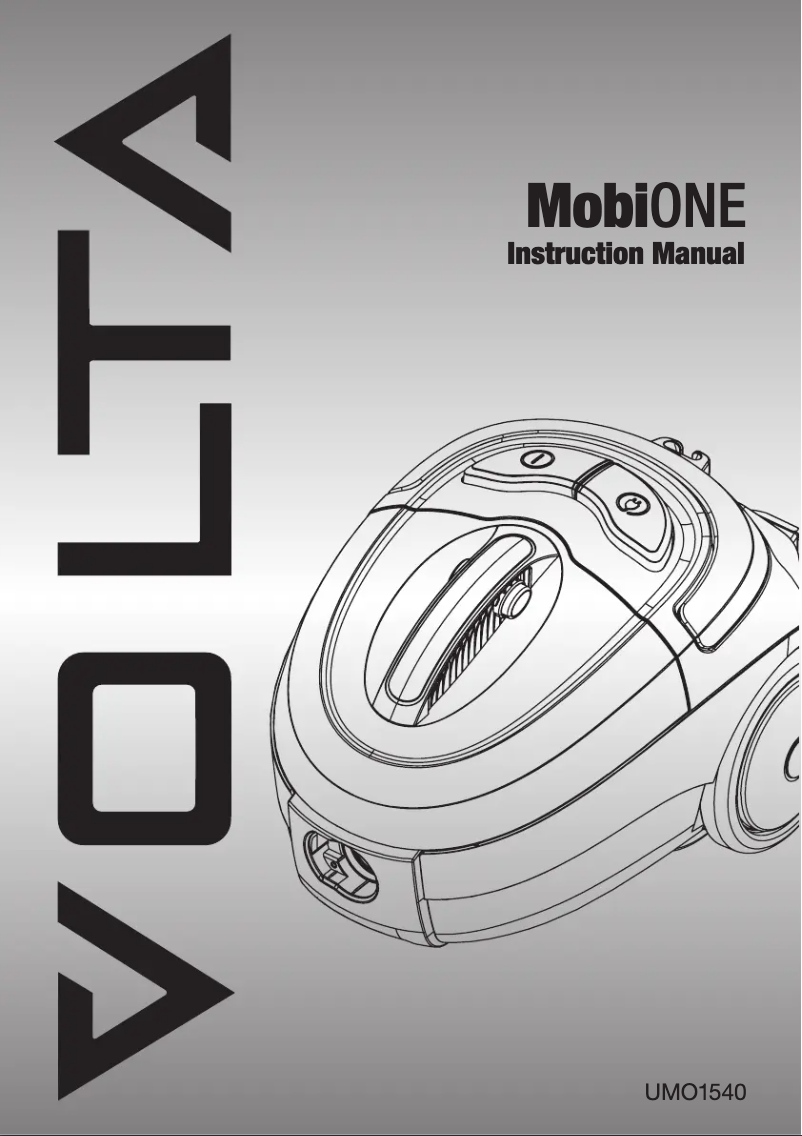 Image de la première page du manuel de l'appareil MobiONE UMO1540