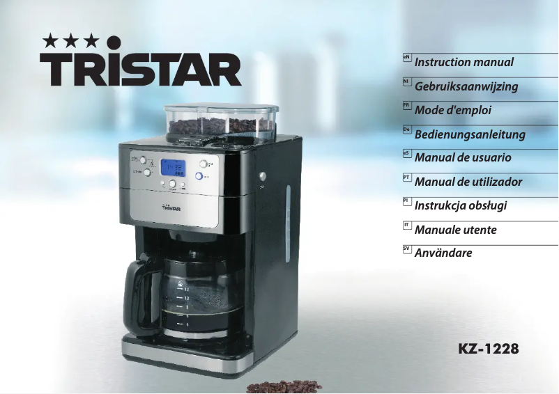 Image de la première page du manuel de l'appareil KZ-1228