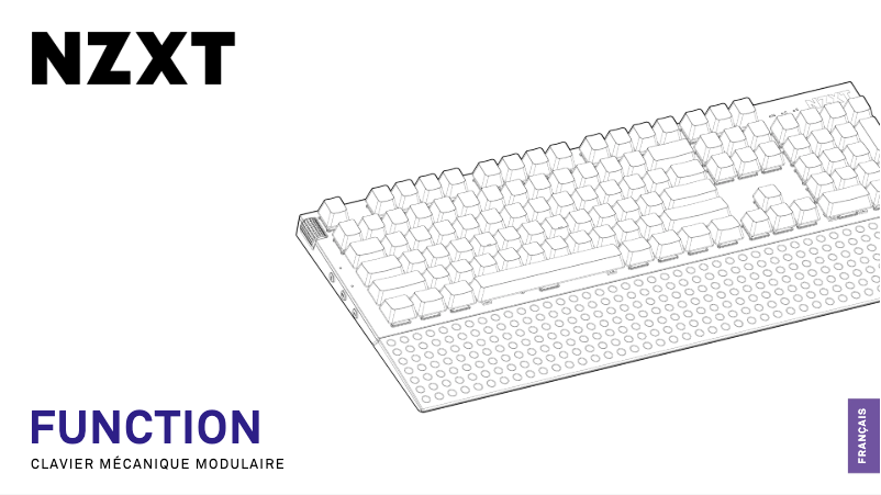 Page 1 de la notice Manuel utilisateur NZXT Function