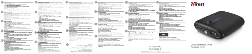 Page n°1 - Manuel utilisateur Trust XPO Powerbank 10400