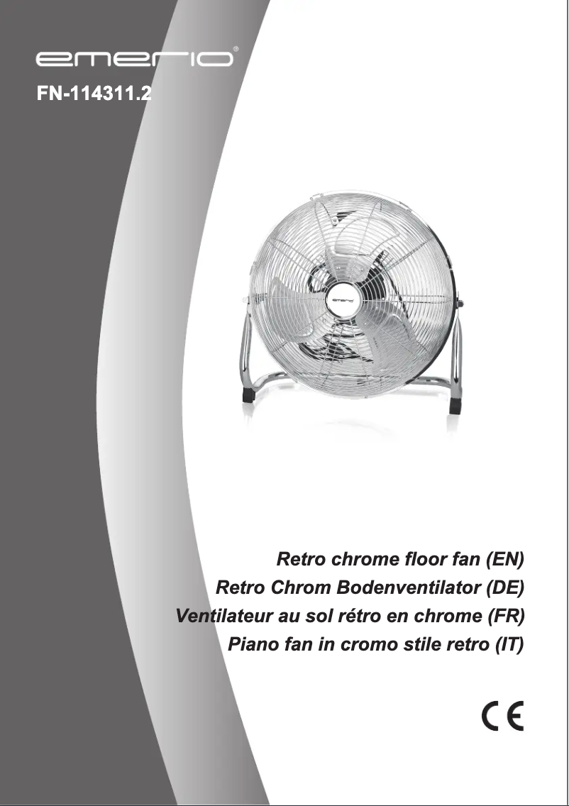 Página 1 del manual Manual de usuario Emerio FN-114311.2