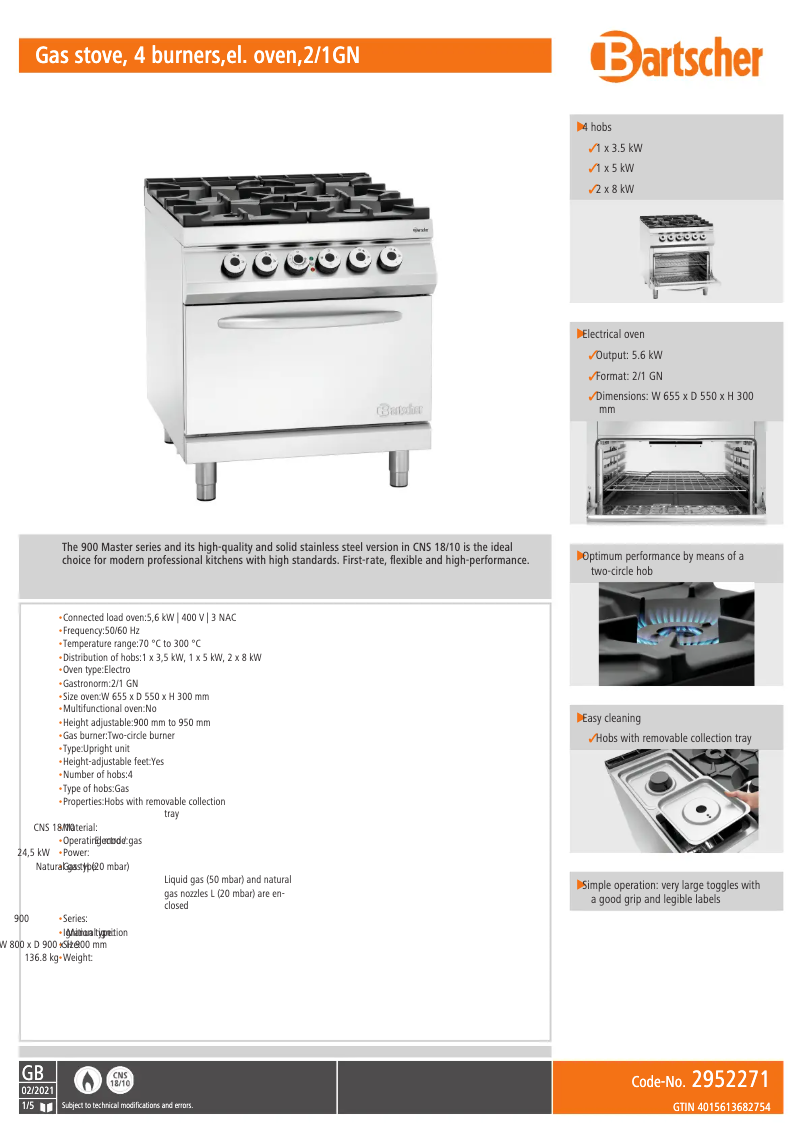 Image de la première page du manuel de l'appareil 2952271