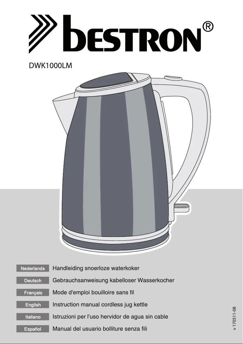 Imagen de la primera página del manual del dispositivo DWK1000LM