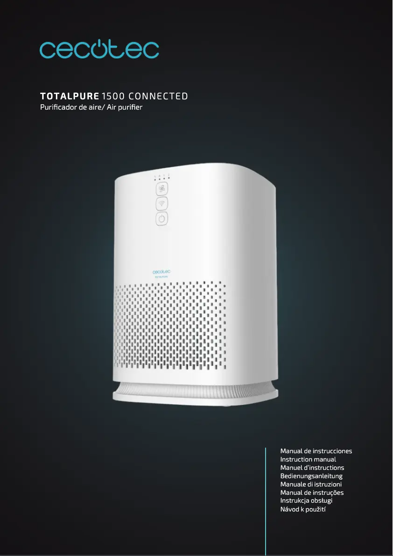 Page n°1 - Manuel utilisateur Cecotec TotalPure 1500 Connected