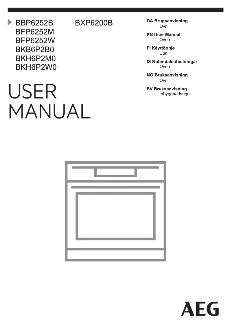 Página 1 del manual Manual de usuario AEG BKB6P2B0